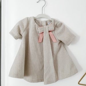 Baby girl fall winter warm sweater dress 6-9 month